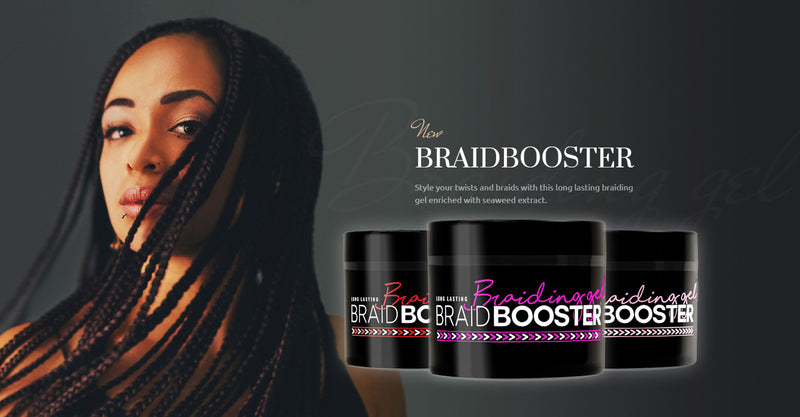 Style Factor BraidBOOSTER Long Lasting Braiding Gel 7.25 Oz | Hair Crown Beauty Supply