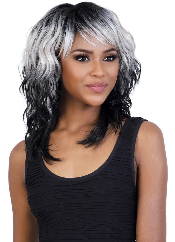 Seduction Rose Signature Wig Synthetic Shaggy Style Wig S.FIA | Hair Crown Beauty Supply