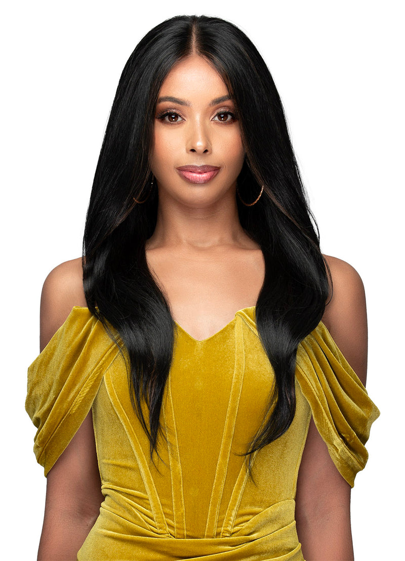 Bobbi Boss Miss Origin Human Hair Blend 13x4 Full Hand-Tied Lace Wig FLB002 LAUREN | Hair Crown Beauty Supply