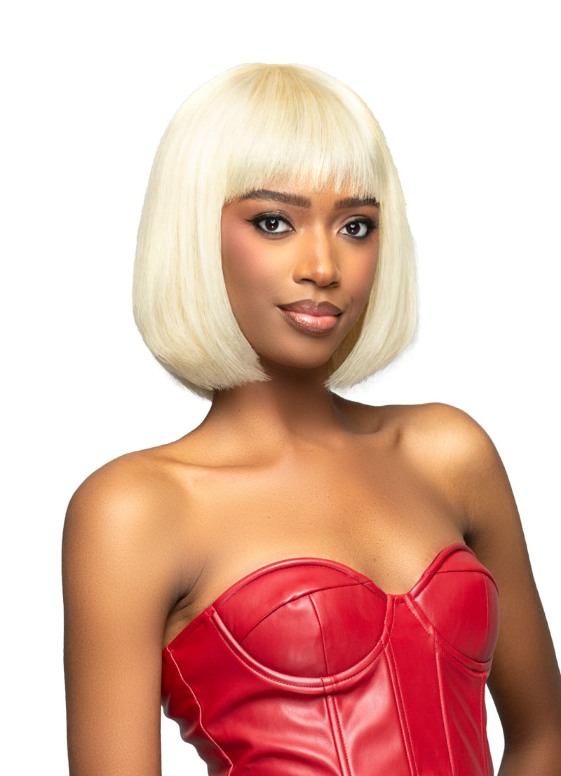 Bobbi Boss Unprocessed Human Hair Wig MH1350 CORA | Hair Crown Beauty Supply