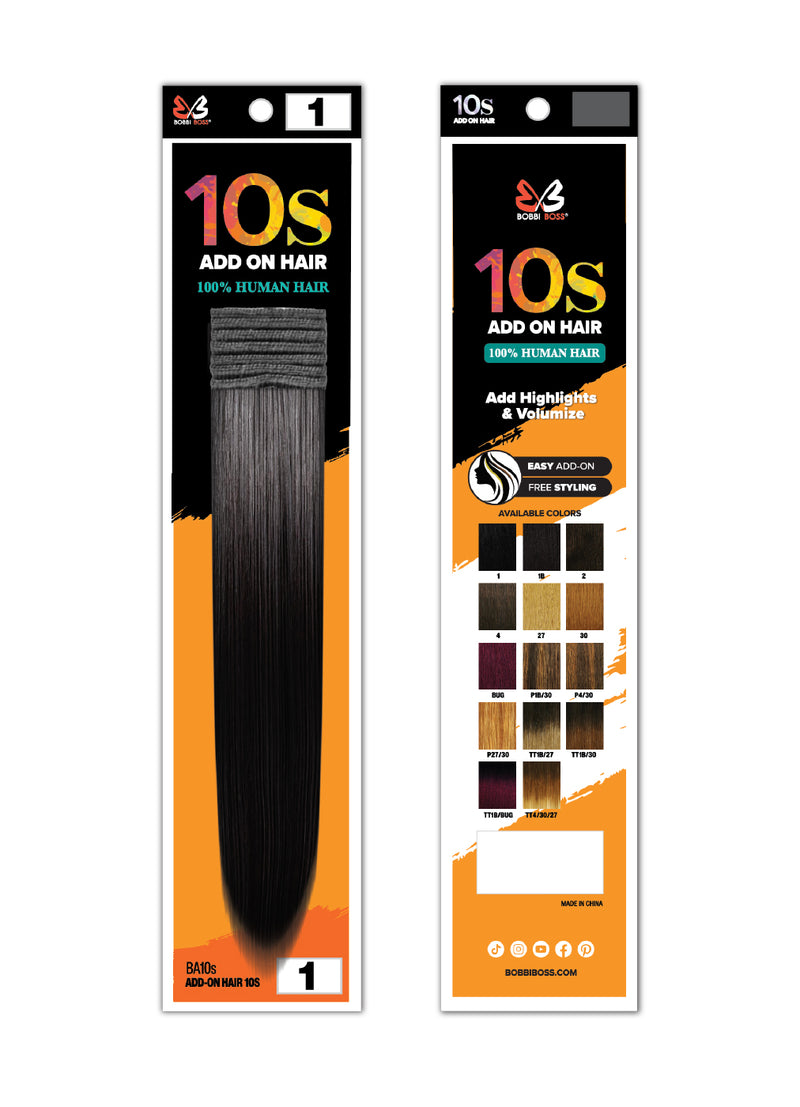 Bobbi Boss Add On Hair 10S" | Hair Crown Beauty Supply