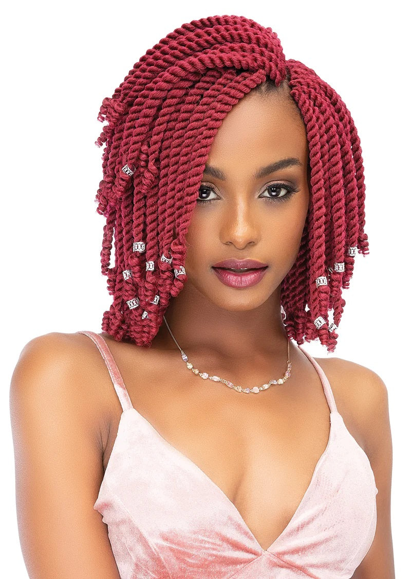 FEMI Collection LovaTress 3X Senegalese Twist Coily Finish 10" | Hair Crown Beauty Supply