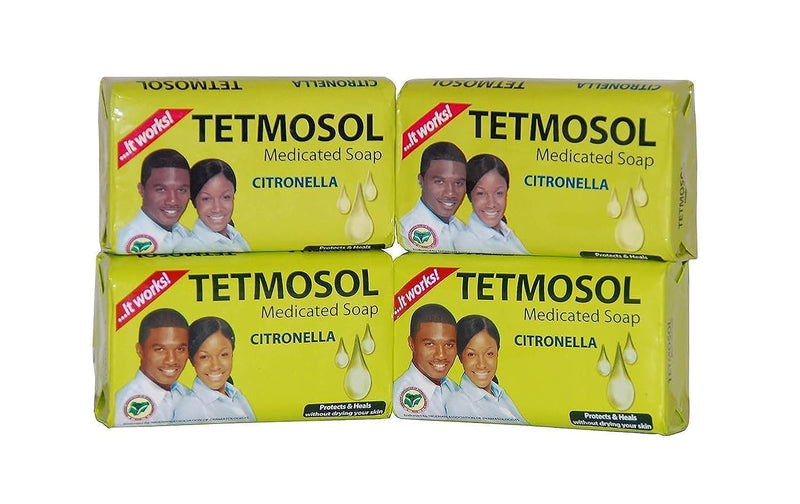 TETMOSOL Medicated Soap (4 Pack) | Hair Crown Beauty Supply