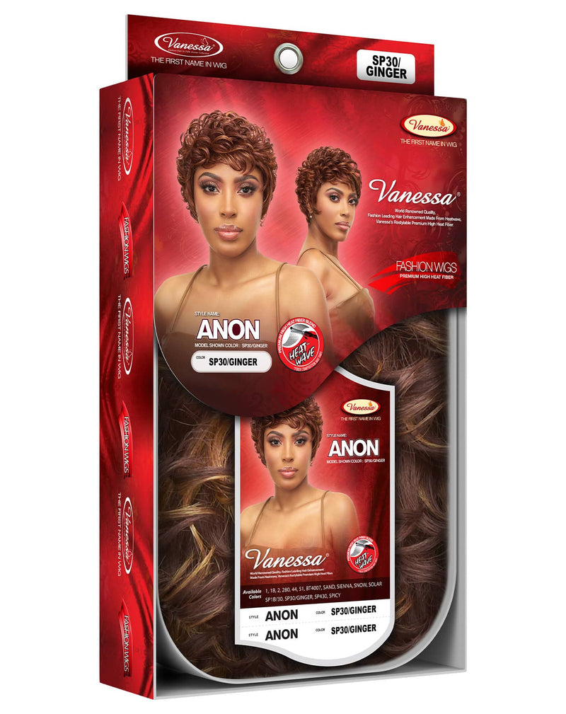 Vanessa Synthetic Fashion Wig ANON | Hair Crown Beauty Supply