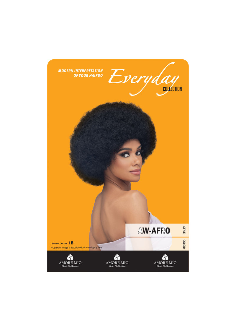 Amore Mio Everyday Collection Synthetic Wig AW-AFRO | Hair Crown Beauty Supply