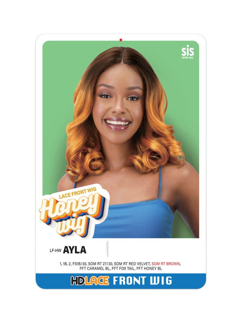 ZURY SiS Honey HD Lace Front Wig AYLA | Hair Crown Beauty Supply