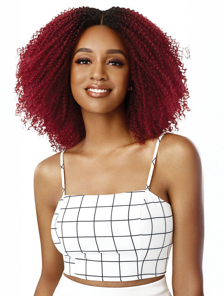 Outre Big Beautiful Hair Lace Front Wig 4B CROWN CURLS | Hair Crown Beauty Supply