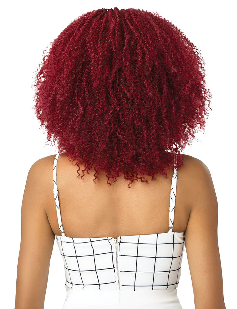 Outre Big Beautiful Hair Lace Front Wig 4B CROWN CURLS | Hair Crown Beauty Supply
