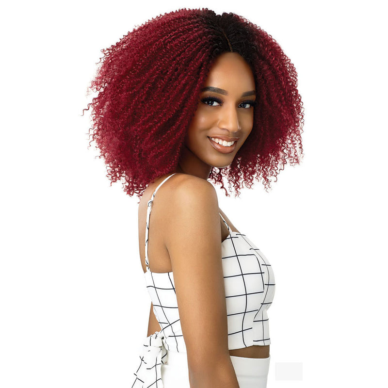 Outre Big Beautiful Hair Lace Front Wig 4B CROWN CURLS | Hair Crown Beauty Supply
