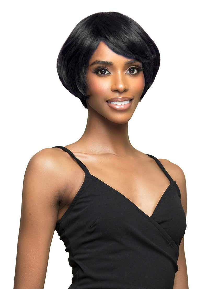 Bobbi Boss 100% Human Hair Full Wig MH1507 CHARICE | Hair Crown Beauty Supply
