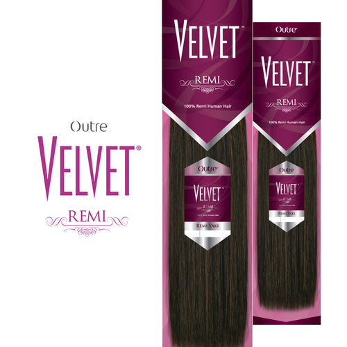 Outre Velvet REMI 100% Human Hair Weave 10" | Hair Crown Beauty Supply