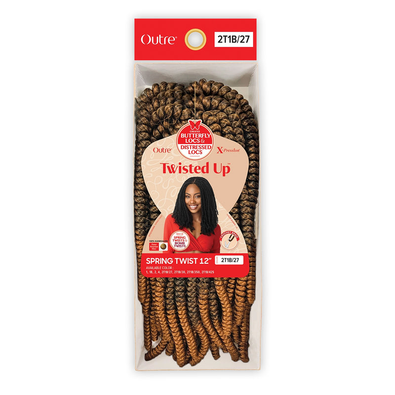 Outre X-Pression Twisted Up Crochet Braid SPRING TWIST 8" | Hair Crown Beauty Supply