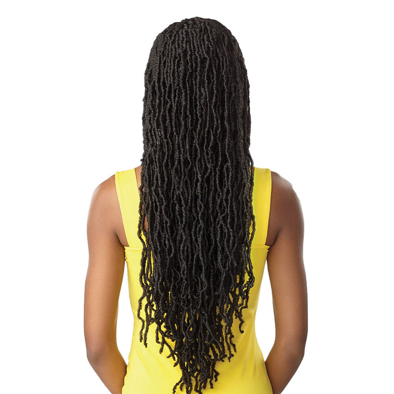 Sensationnel Cloud9 4x4 Braided Lace Wig DISTRESSED LOCS 28" | Hair Crown Beauty Supply