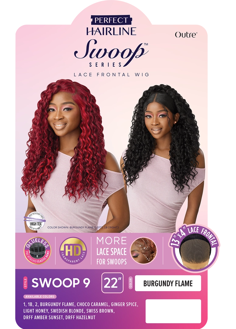 Outre Perfect Hairline SWOOP Series Glueless 13x4 HD Lace Front Wig SWOOP9 | Hair Crown Beauty Supply