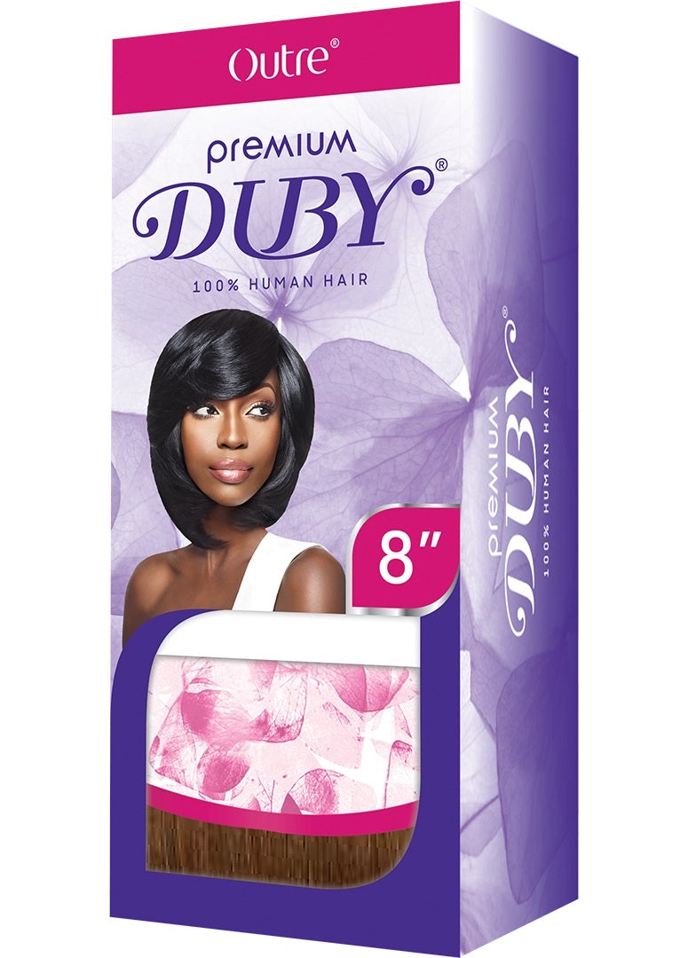 Outre Premium Duby 100% Human Hair Weaving Hair 8"
