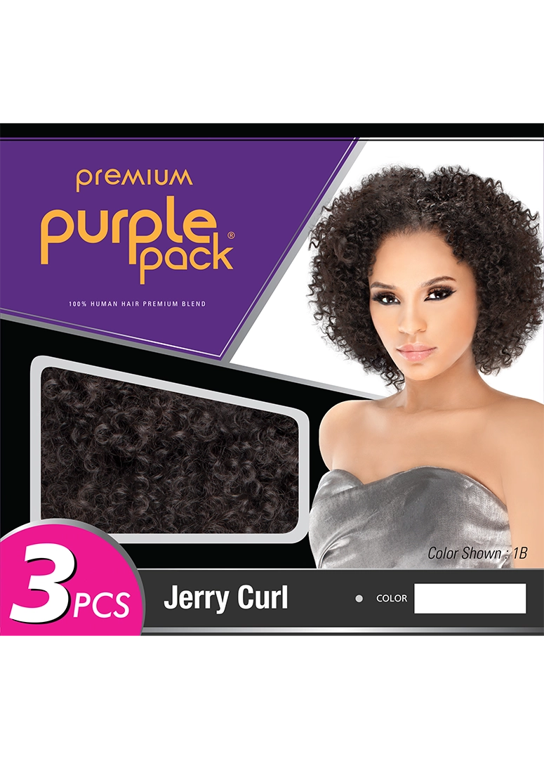 Outre Premium Purple Pack 3PCS JERRY CURL | Hair Crown Beauty Supply