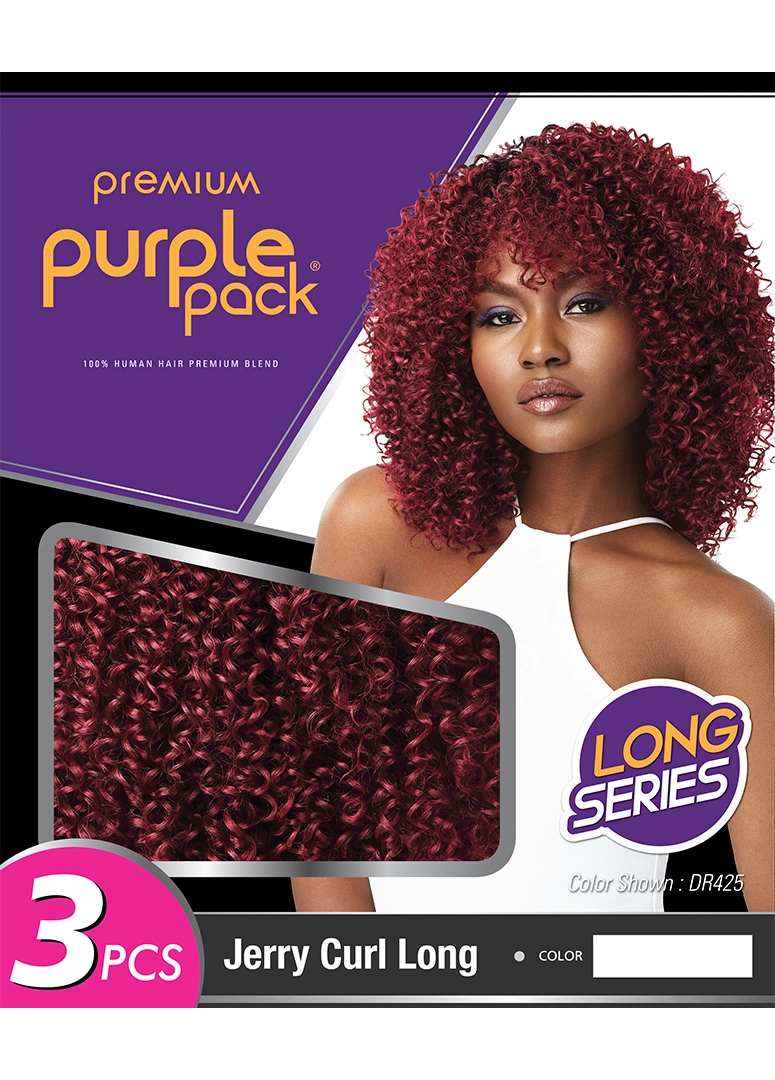 Outre Purple Pack Long 3PCS JERRY CURL LONG | Hair Crown Beauty Supply