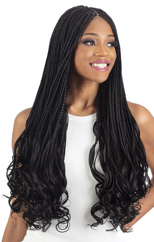 FreeTress Synthetic Braid 3X French Curl 22" | Hair Crown Beauty Supply