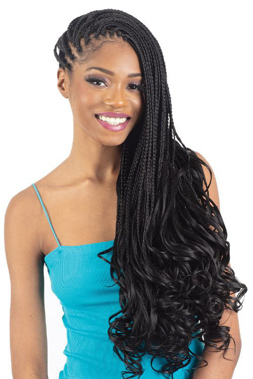 FreeTress Synthetic Braid 3X French Curl 22" | Hair Crown Beauty Supply