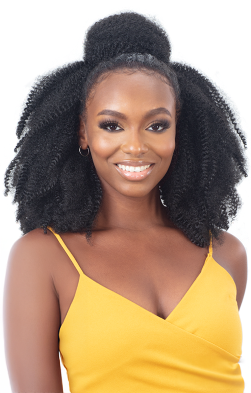 FreeTress Synthetic Crochet Braid 3X PRE-FLUFFED POPPIN' TWIST 16" | Hair Crown Beauty Supply