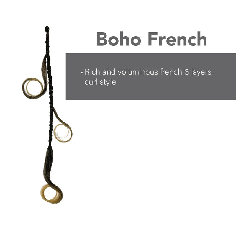 EZCROCHET Synthetic Braid 3X Boho French 18" | Hair Crown Beauty Supply