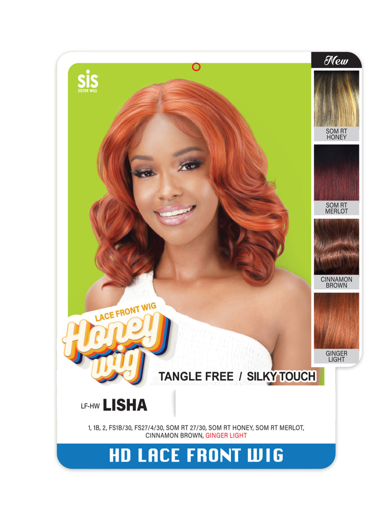 ZURY SiS Honey HD Lace Front Wig LISHA | Hair Crown Beauty Supply