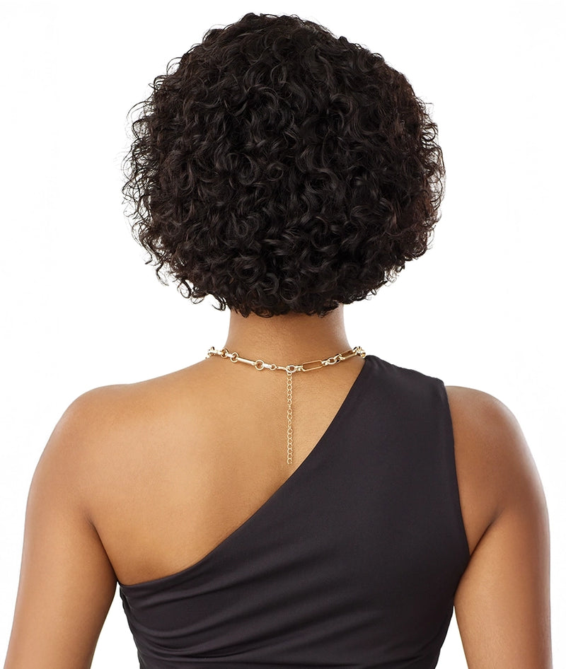 Outre MyTresses Black Label Unprocessed Human Hair 13x4 HD Lace Frontal Wig HH-VIRGIN DEEP BOB 8" | Hair Crown Beauty Supply