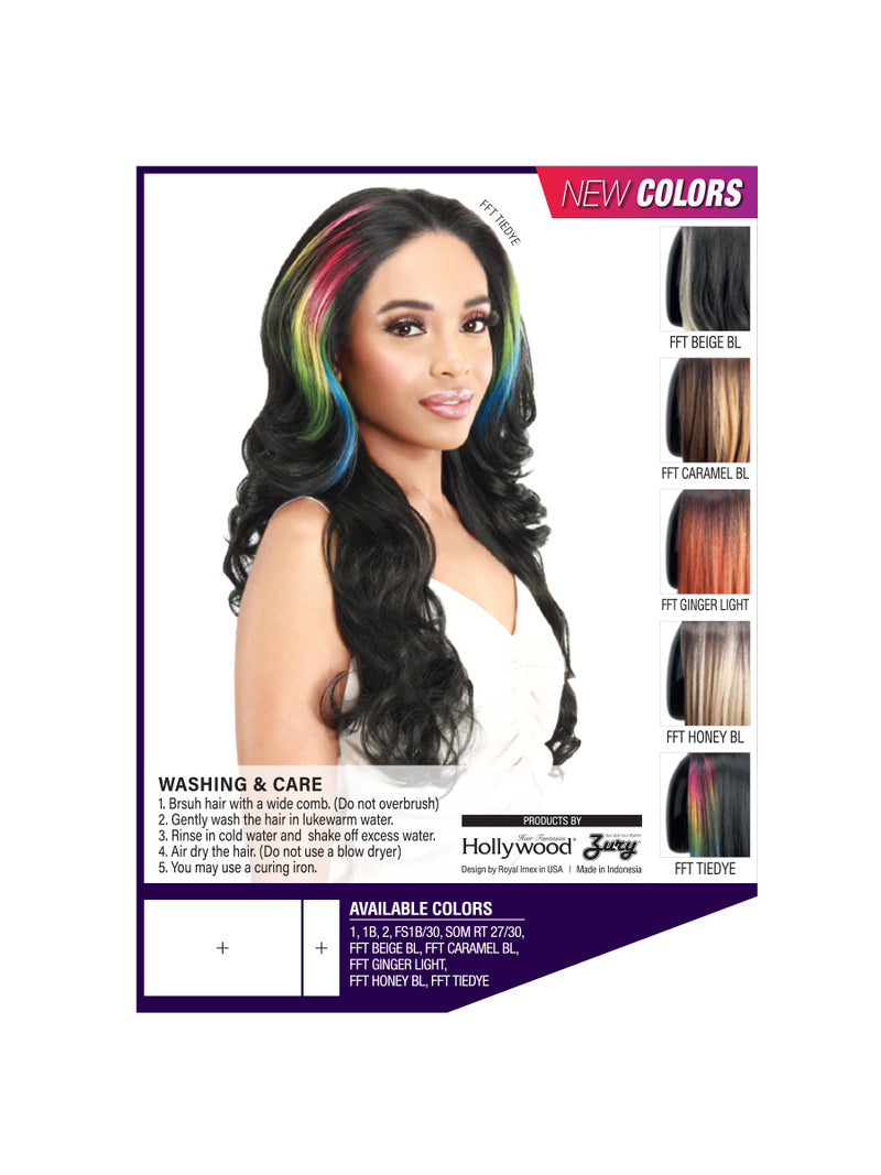 ZURY SiS Prime Human Hair Natural Blend 13x4 Free Part Lace Front Wig NADIA | Hair Crown Beauty Supply