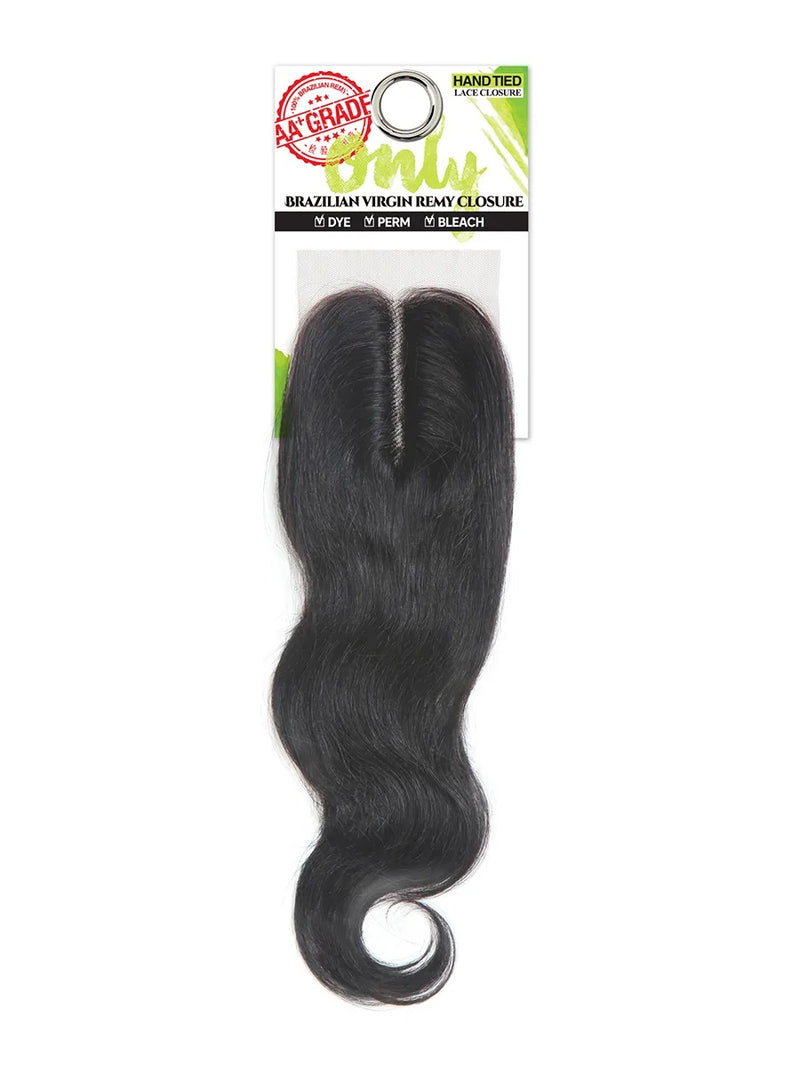 ZURY Brazilian Virgin Remy Human Hair Closure ONLY BRZ S-BODY | Hair Crown Beauty Supply