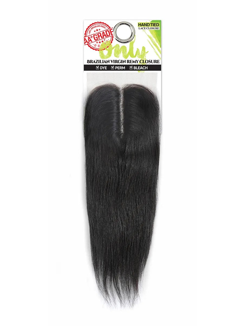 ZURY Brazilian Virgin Remy Human Hair Closure ONLY BRZ STRAIGHT | Hair Crown Beauty Supply