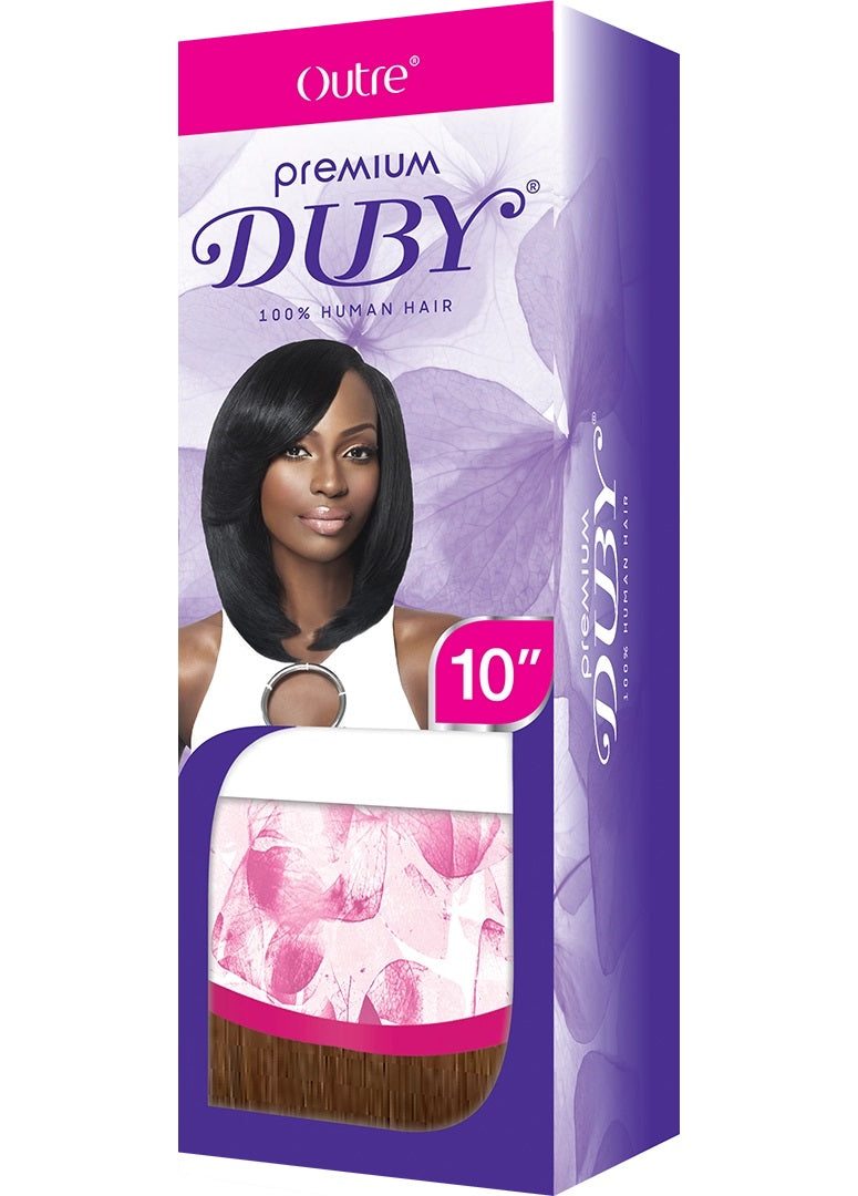 Outre Premium Duby 100% Human Hair Weaving Hair 10" | Hair Crown Beauty Supply