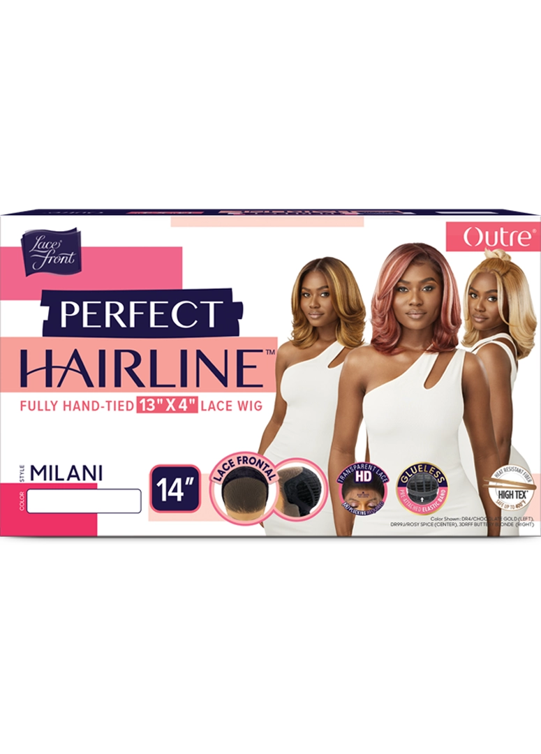 Outre Perfect Hairline Glueless 13x4 HD Lace Front Wig MILANI | Hair Crown Beauty Supply