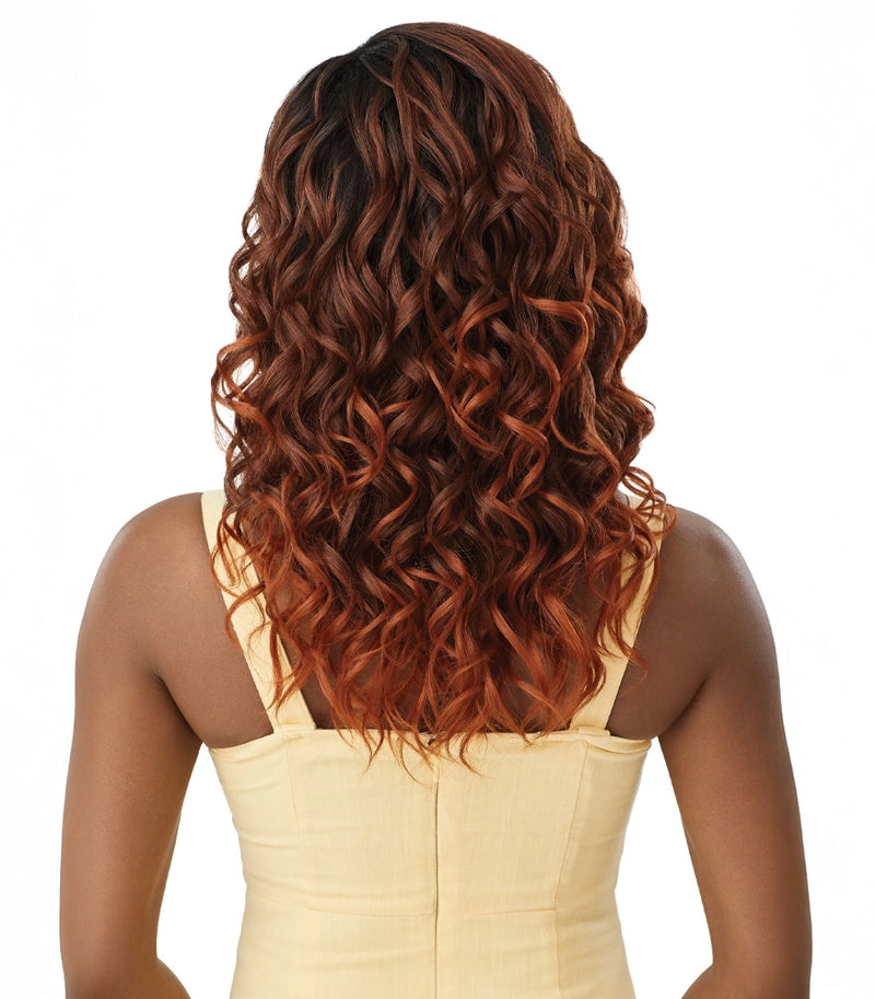 Outre Converti Cap Deluxe Cap Half Wig CURLS ALLURE | Hair Crown Beauty Supply