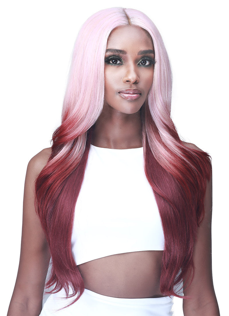 Bobbi Boss Premium Synthetic 13x4 Glueless HD Deep Lace Wig MLF252 REGAN | Hair Crown Beauty Supply