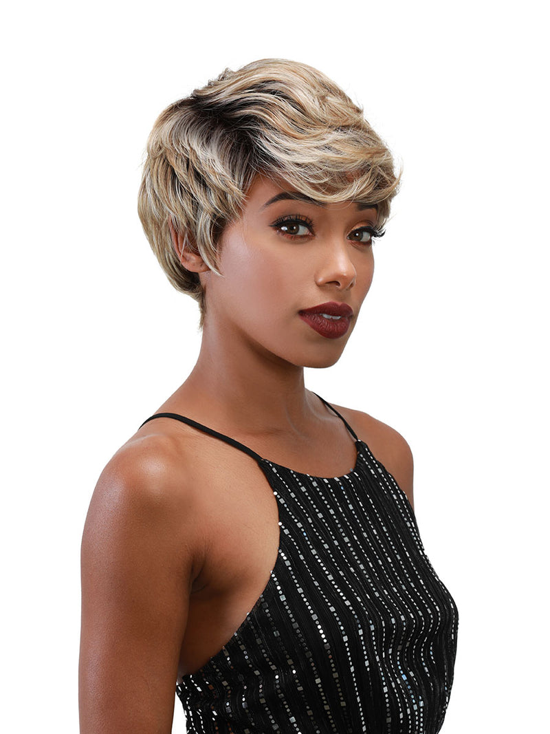 ZURY SiS Sassy Lively Spirit Razor Chic Synthetic Wig RC-H GINGER | Hair Crown Beauty Supply