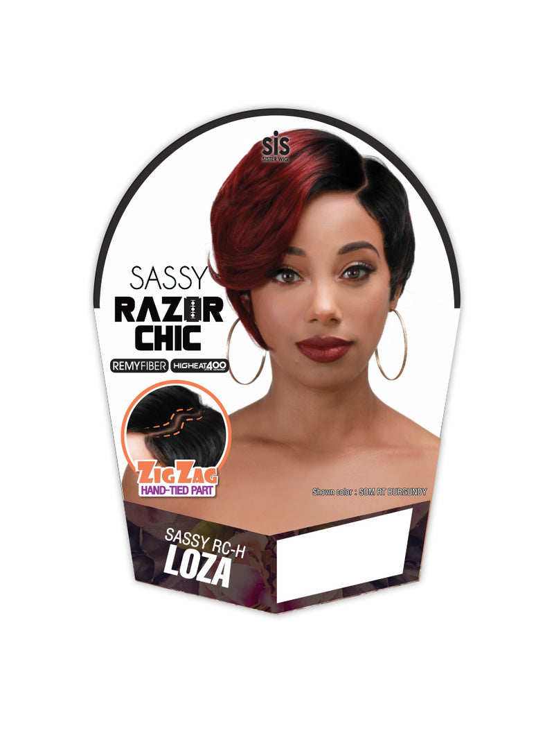 ZURY SiS Sassy Razor Chic Synthetic Wig RC-H LOZA | Hair Crown Beauty Supply