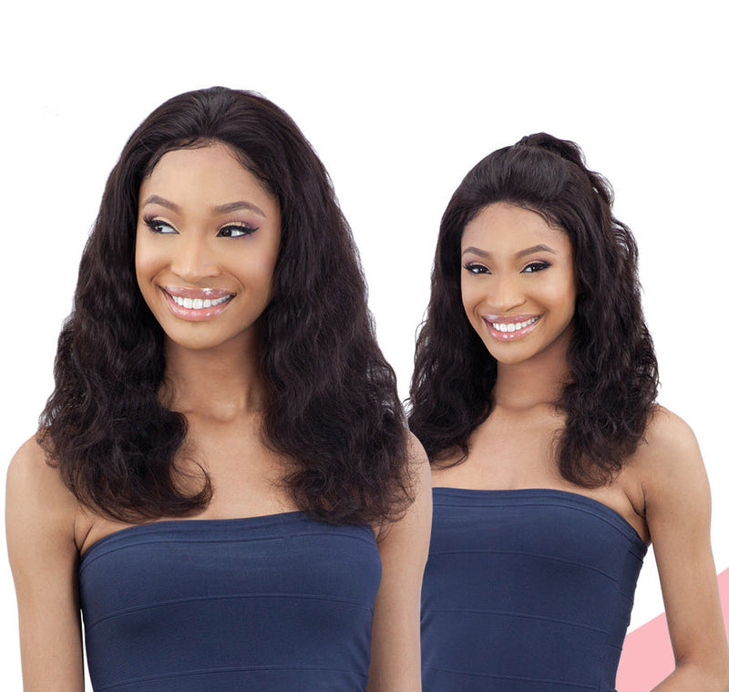 Shake N Go Girlfriend 100% Virgin Human Hair Lace Frontal Wig GF-B18