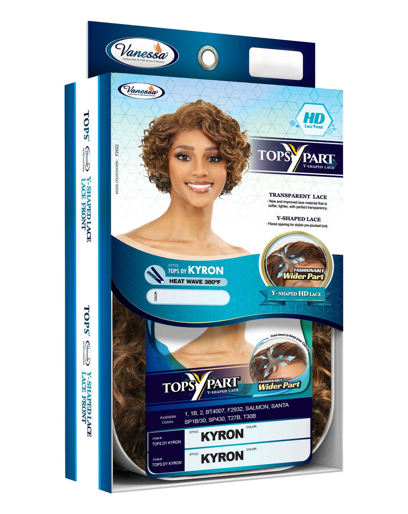 Vanessa TOPS Y-Part HD Lace Front Wig KYRON