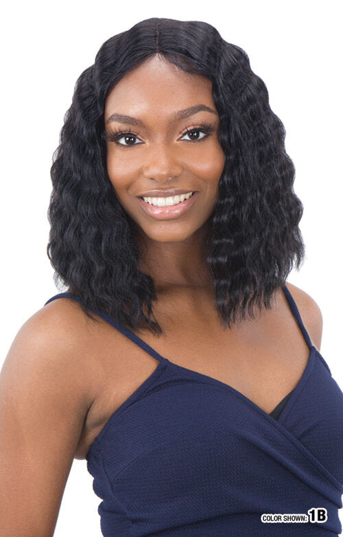 FreeTress EQUAL Lace & Lace 5" Deep Lace Front Wig DEEP WAVER 001 | Hair Crown Beauty Supply