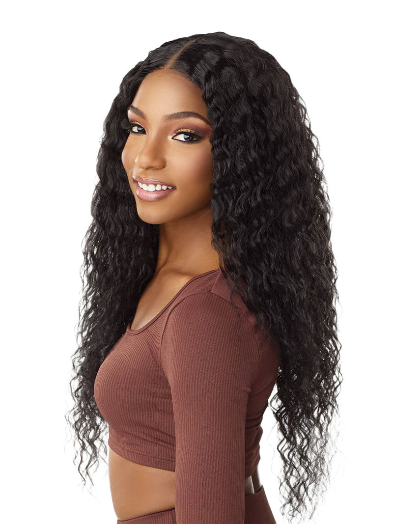 Sensationnel Cloud9 What Lace Human Hair Blend 13x6 HD Lace Front Wig EZRA 28" | Hair Crown Beauty Supply