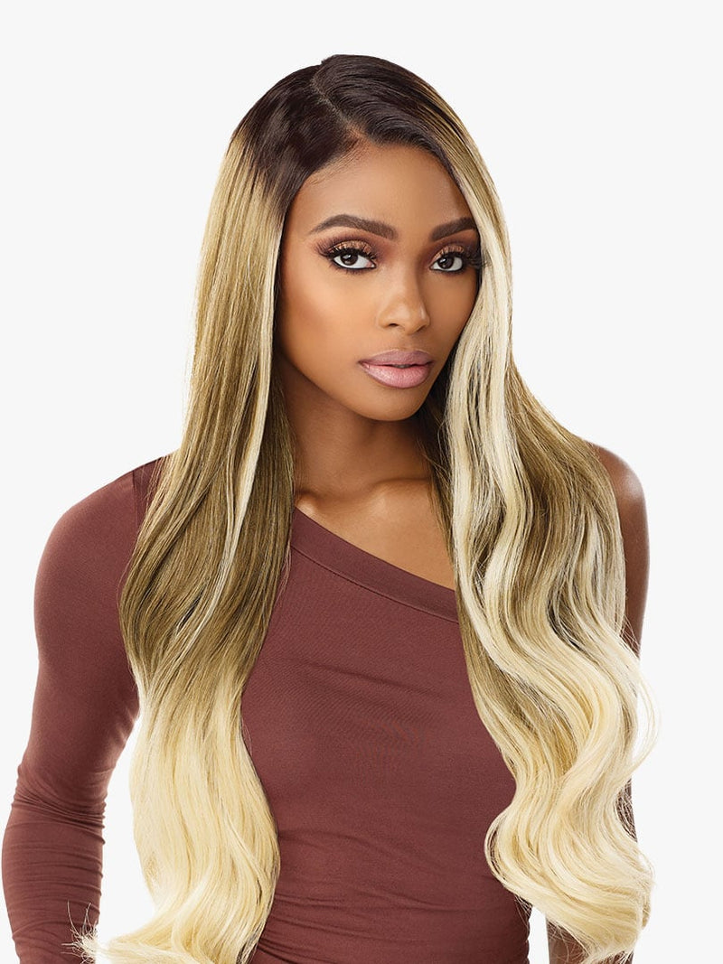 Sensationnel Cloud9 What Lace Human Hair Blend 13x6 HD Lace Front Wig ARABELLA 28" | Hair Crown Beauty Supply