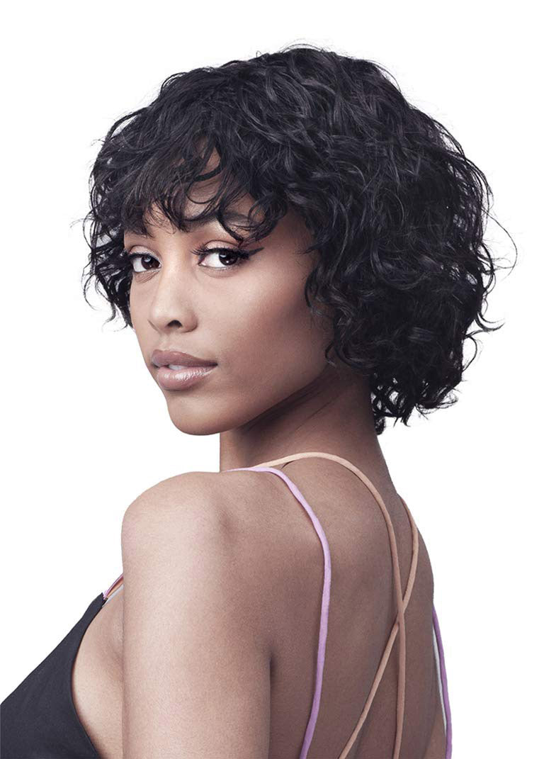 Bobbi Boss 100% Human Hair Wig MH1277 ALBEE | Hair Crown Beauty Supply