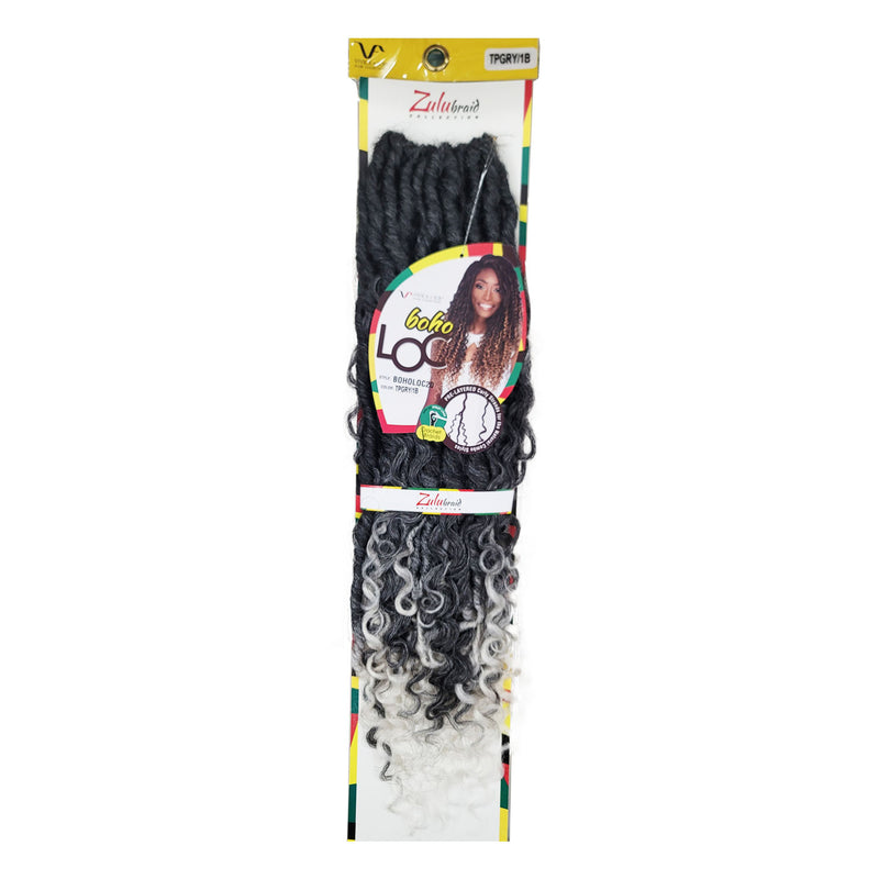 Vivica A Fox Zulu Boho Loc Synthetic Crochet Braid 20" | Hair Crown Beauty Supply