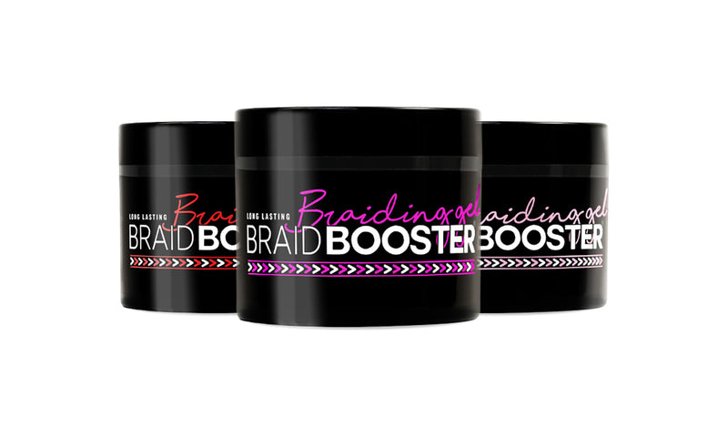 Style Factor BraidBOOSTER Long Lasting Braiding Gel 7.25 Oz | Hair Crown Beauty Supply