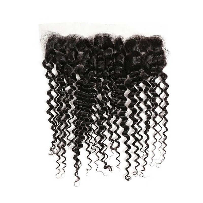 100% Virgin Remy 13x4 Full Lace Frontal DEEP WAVE 20" | Hair Crown Beauty Supply