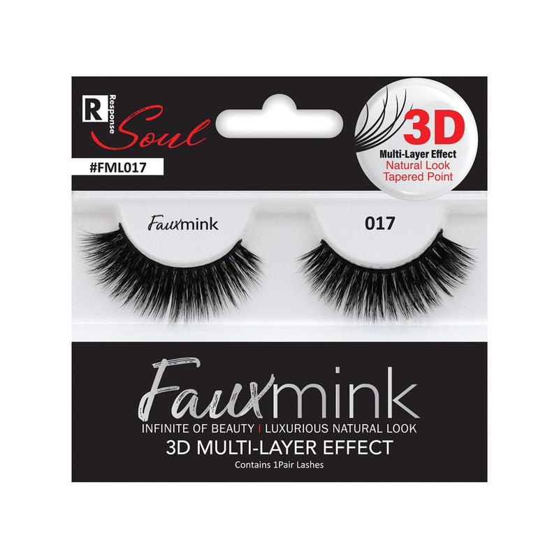 Response Soul 3D Multi-Layer Effect Faux Mink Lashes