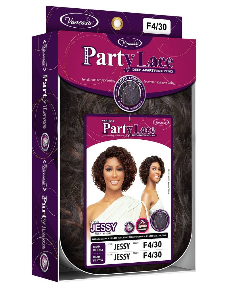 Vanessa Party Lace Deep J-Part Fashion Wig DJ JESSY | Hair Crown Beauty Supply
