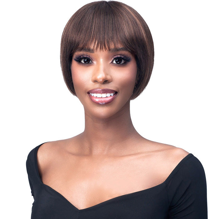 Bobbi Boss STUNNA Series Unprocessed Human Hair Wig MH1502 LYRA | Hair Crown Beauty Supply