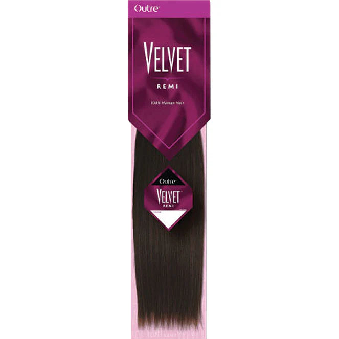 Outre Velvet REMI 100% Human Hair Weave 10" | Hair Crown Beauty Supply