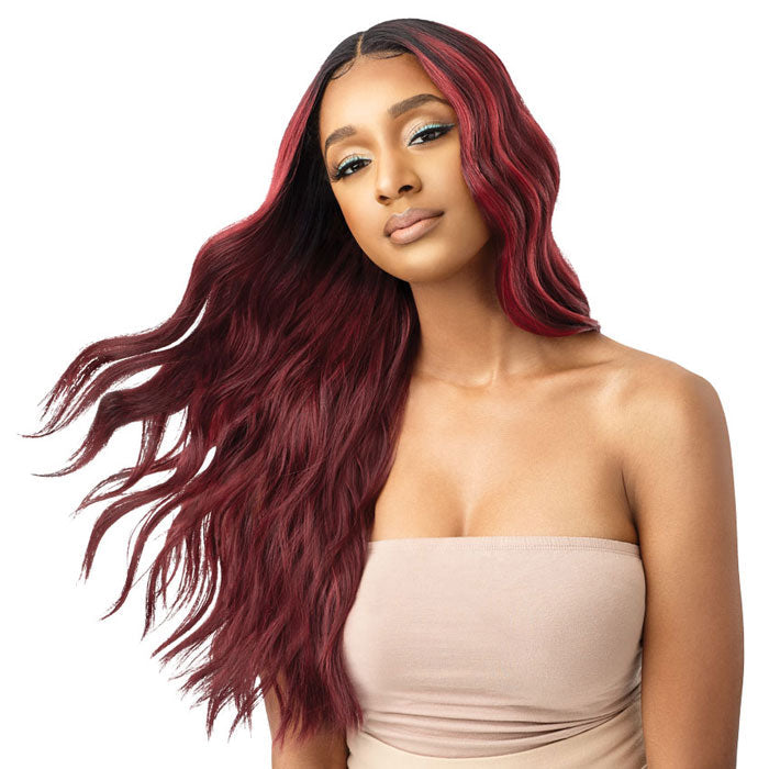 Outre Color Bomb Synthetic Lace Front Wig CHARLESTON | Hair Crown Beauty Supply